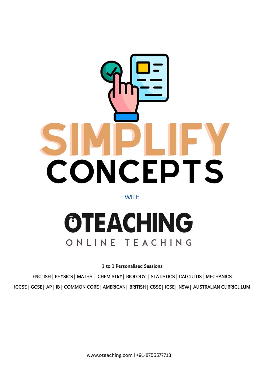 OTeachingGlobal's tweet photo. 📘 Physics made simple!
From velocity to momentum — understanding motion has never been this fun 🚀
Because in physics, direction matters! ➡️⬅️

Master the concept. 
[igcse, gcse, IB, A level, AS level, CBSE, icse, AP]

#learningmadefun #PhysicsMadeEasy  #oteachingglobal https://t.co/1ueoAibXif