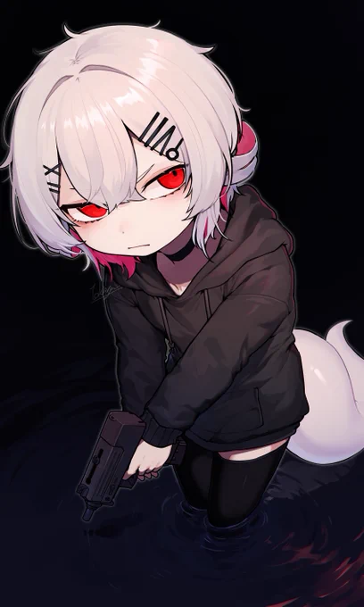 うちのこ(俯瞰・塗り練習) #OC