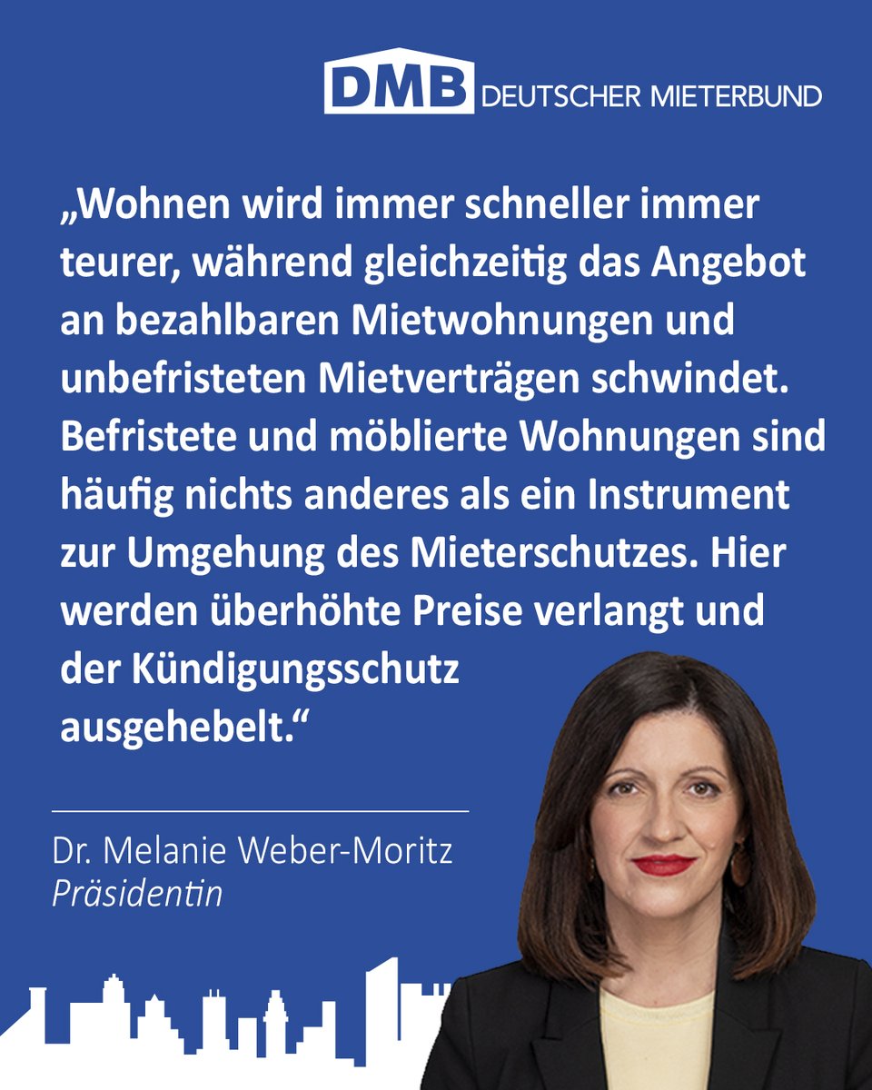 GREIX-Mietpreisindex zeigt: Die Angebotsmieten sind im 4. Quartal 2025 bundesweit um 4,5 % gegenüber dem Vorjahr gestiegen – und damit doppelt so stark wie die allgemeine Teuerung. <a href="/mwebermoritz/">Melanie Weber-Moritz</a> warnt vor sozialer Schieflage auf den Wohnungsmärkten 👉 mieterbund.de/aktuelles/meld…