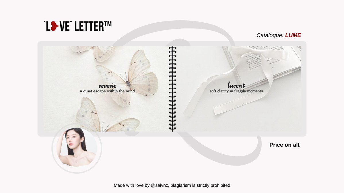 saivnz's tweet image. Mind to repost? Danke! ★

Hi folks, ready stock from the “LUME” catalogue featuring Ms. Go Younjung is now available. If this selection resonates with you, feel free to reach out through my DMs. 

Check alt for details. #zonauang