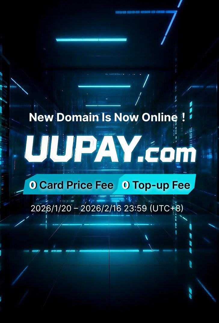 🚀 #UUPAY — uupay.com is officially live

🎉 To celebrate our new .com domain, we’re running a limited-time 0 fee campaign:
🎫 New users: Virtual card issuance fee $0
💸 All users: Card top-up fee $0

👉 Get your Crypto Card now:
uupay.com/register?invit…

🎁