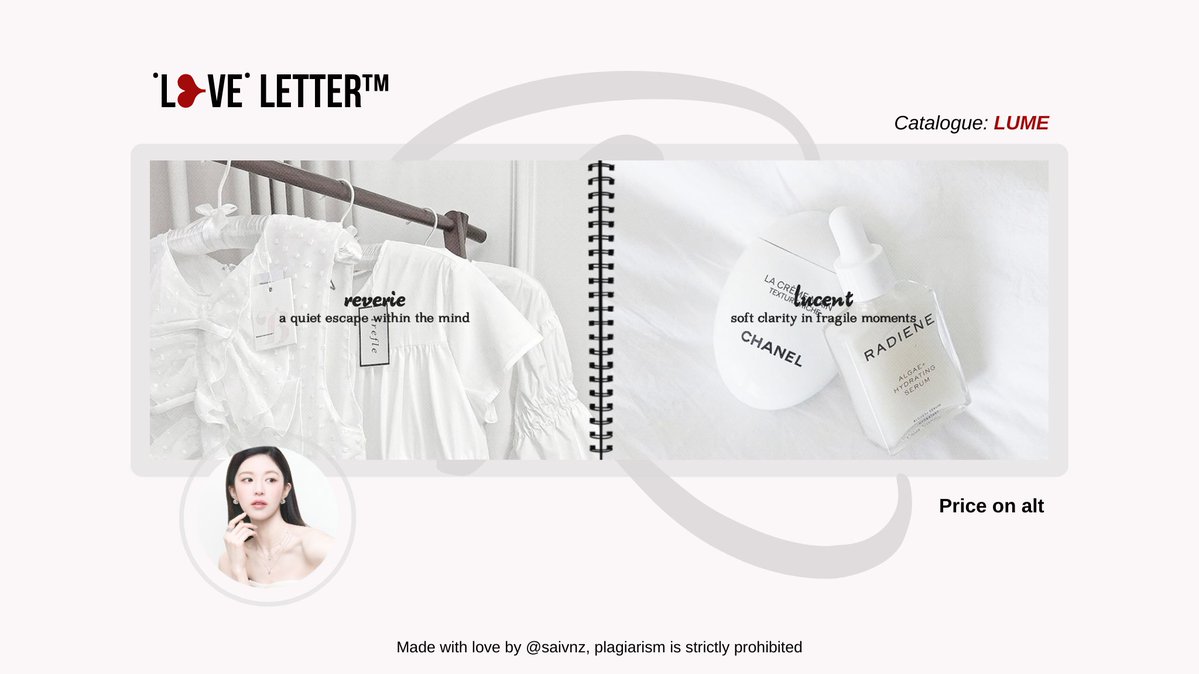 saivnz's tweet image. Mind to repost? Danke! ★

Hi folks, ready stock from the “LUME” catalogue featuring Ms. Go Younjung is now available. If this selection resonates with you, feel free to reach out through my DMs. 

Check alt for details. #zonauang