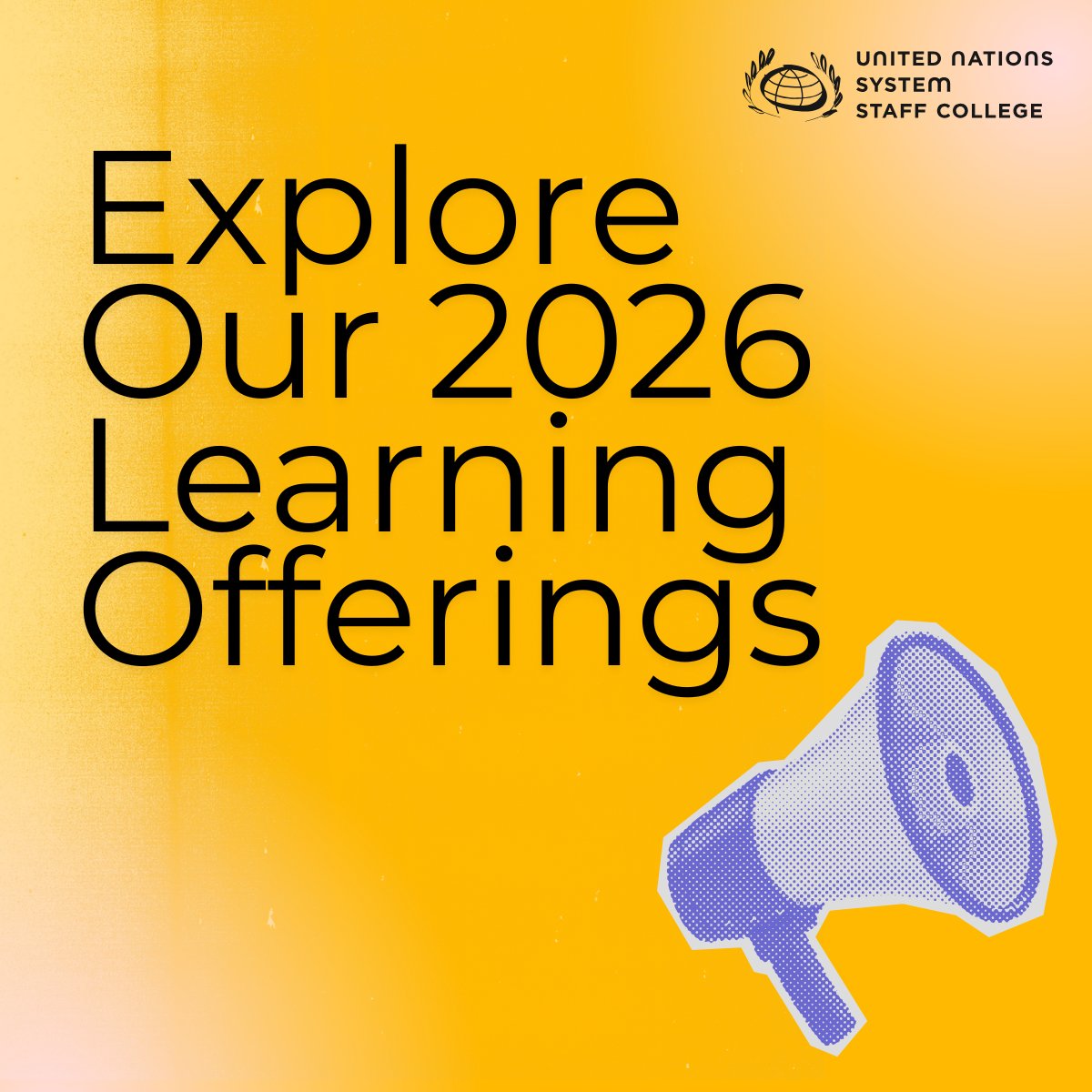 United Nations System Staff College tweet media