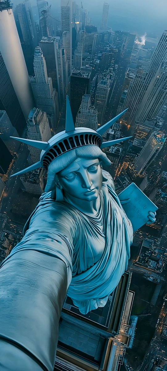 lynxchizzy's tweet image. Lady Liberty epic selfie 🤳🗽
#4k #Wallpapers4k #statueofliberty