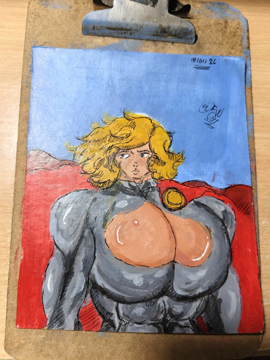 Finalmente termine la pintura perdón por tardar xd 
Ya empezaré a trabajar en las otras dos y después de esto se viene la apertura de comisiones #traditionalart