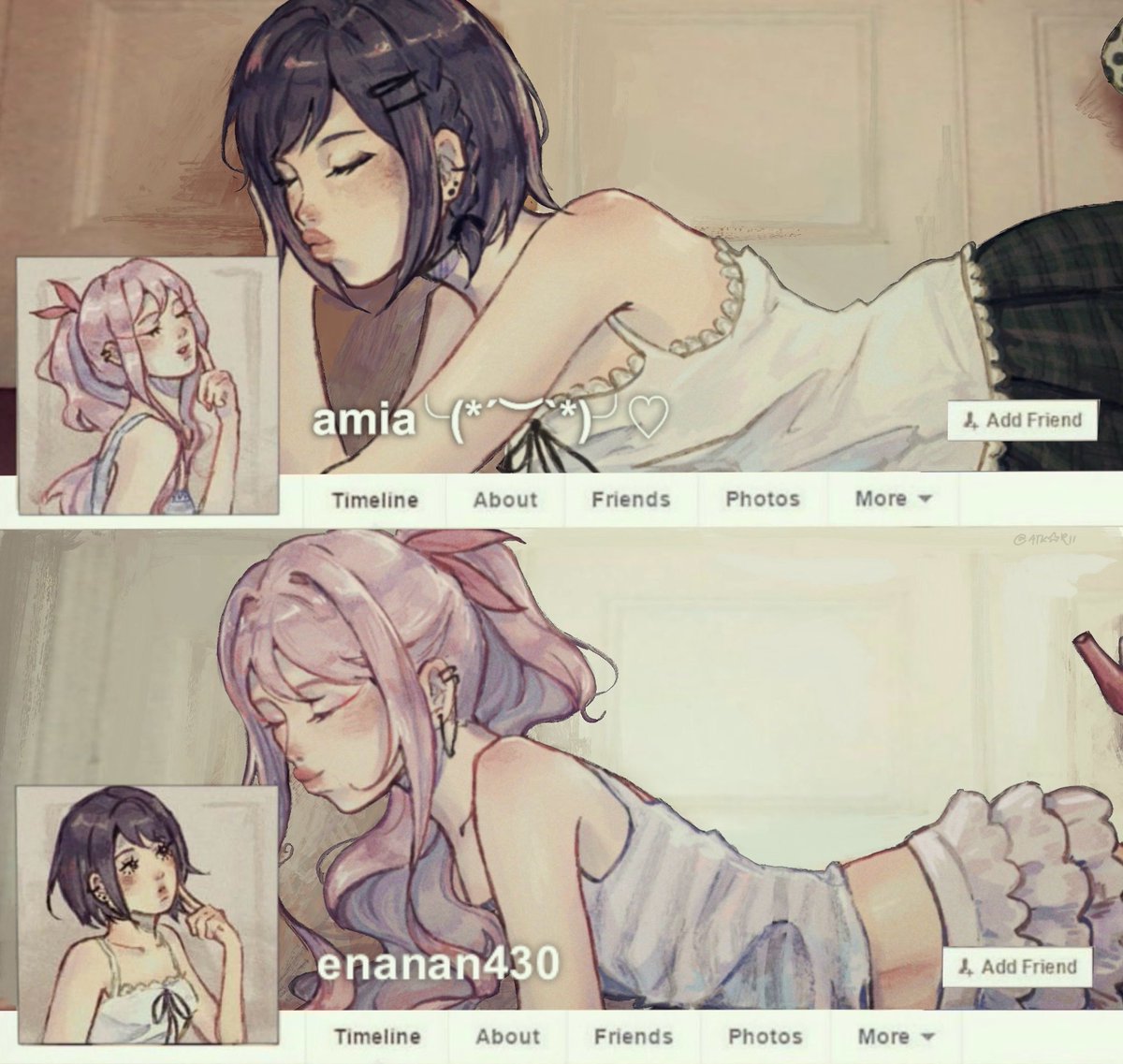 atkorii's tweet image. matching profiles #みずえな #プロセカ #mizuena #projectsekai