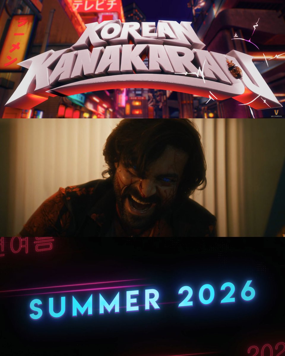 VarunTejTfc's tweet image. #VT15 is #KoreanKanakaraju 🐉

I am back 😈

Happy Birthday @IAmVarunTej ❤️‍🔥

Get ready for a roller-coaster of fun and thrills in theatres this SUMMER 2026. 

#HBDVarunTej #MegaPrince #VarunTej