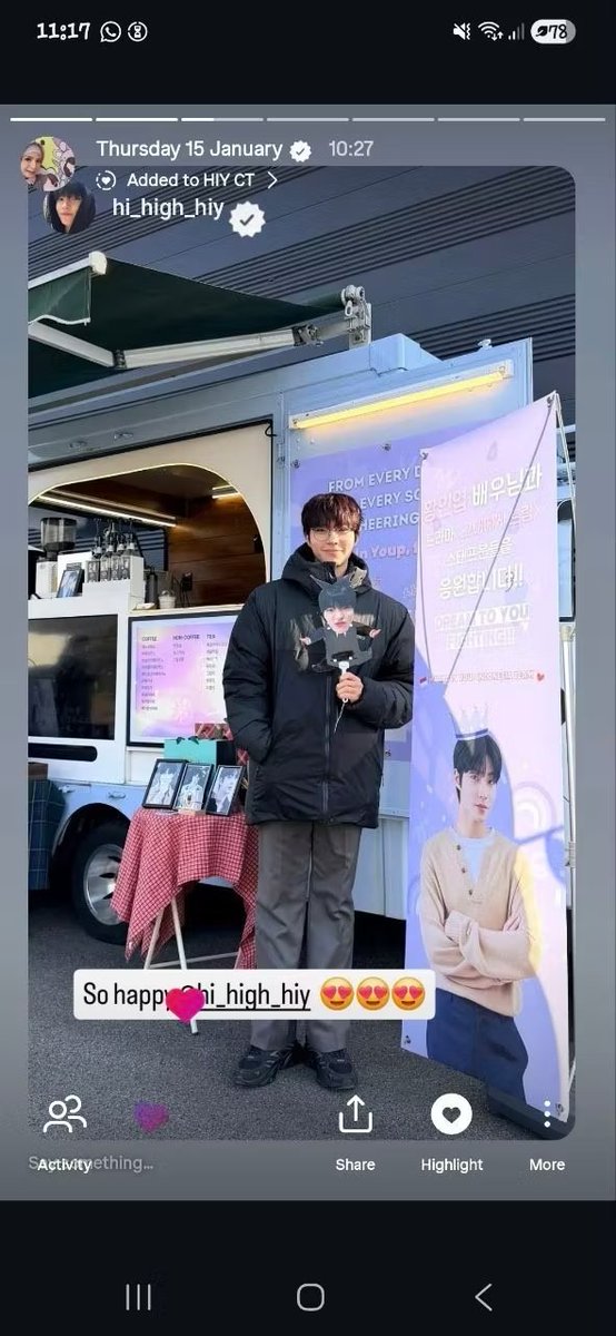 projectbysa's tweet image. "kak wayangnya di post inyeop di IG" 
Aku: ?????!!!!!!!!
😭😭😭😭😭😭😭😭😭😭😭😭😭🫶🏻
He's so kinddd sjshdhdh
Happy for my client always🥹🩷
#projectbysa #HwangInYeop