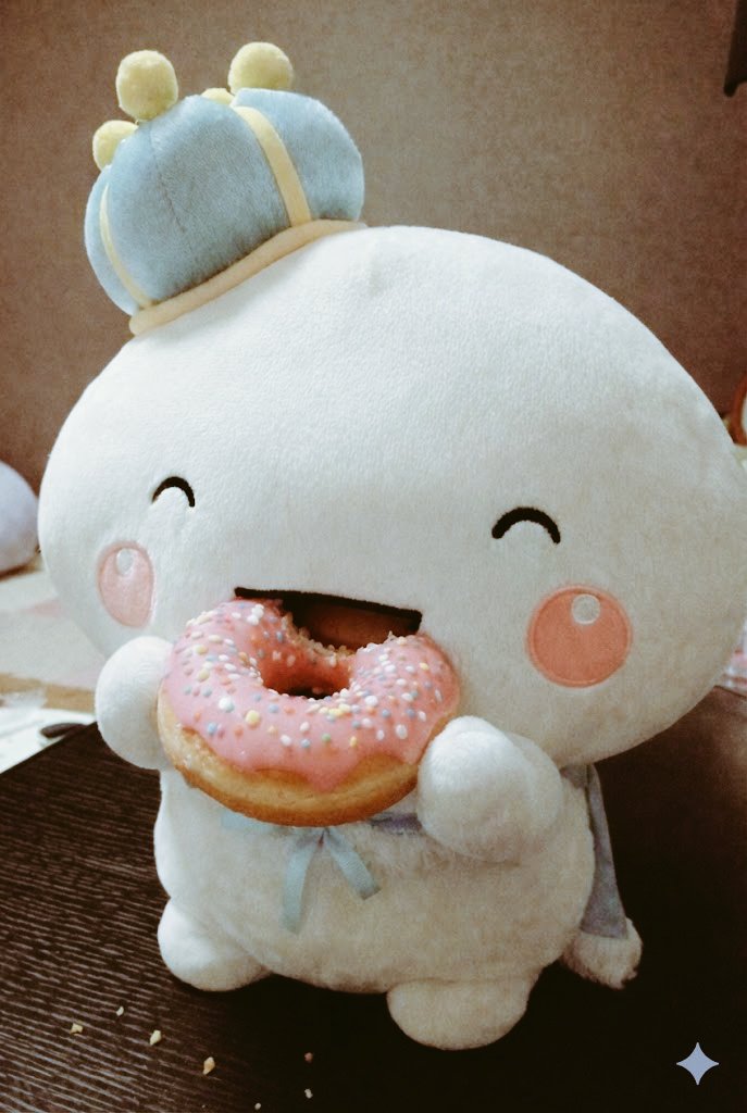 Ms_fatima007's tweet photo. @tomoko_stamp 美味しいドーナッツ食べて頑張りましょう〜(^○^) https://t.co/Fe9QYqytDl