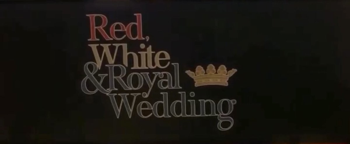 movie of the century incoming #RWRWedding