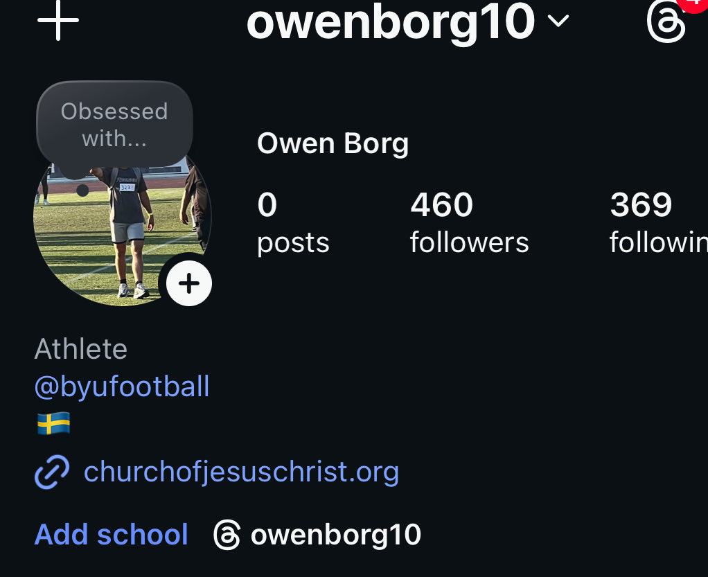 Cougar nation!! I returned home from my mission and I’m pumped to be on the team with my brothers! Also just got an instagram, go give me a follow! Excited to start this journey and put my whole heart into this team🤙🔵