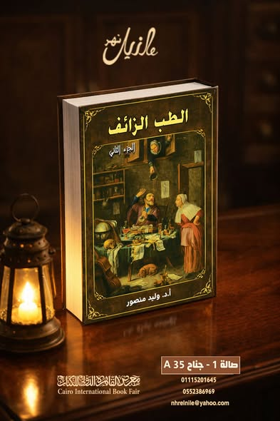 mansourwaleed's tweet photo. #ترشيحات_معرض_الكتاب #إصدار_جديد وفريد من نوعه في #المكتبة_العربية، أرجو أن يكون #الكتاب مرجعاً أساسياً للمهتمين؛ حيث يقع في جزئين كبيرين بعدد صفحات حوالي 1550 صفحة، #مركز_نهر_النيل_للنشر
#معرض_القاهرة_الدولي_للكتاب_2026
#صالة1_جناحa35
#الطب_الزائف مشتملاً على حوالي 300 مرجع عربي https://t.co/oOb0azROgg