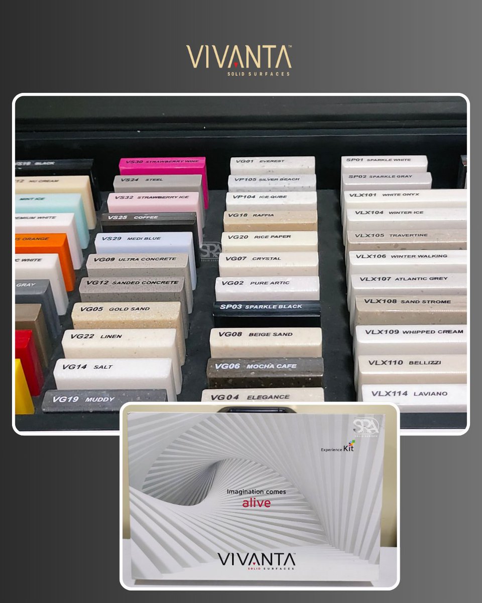 srasolidsurface's tweet photo. Where seamless design meets timeless durability ✨
 Vivanta Solid Surface by SRA — premium finishes for modern interiors.
📞 +91 9953700622 | +91 9560748602
🌐 https://t.co/wXmosQwj1w

#VivantaSolidSurface #SRASolidSurface #ModernInteriors #SolidSurface #InteriorDesign https://t.co/4sBqzzuokj