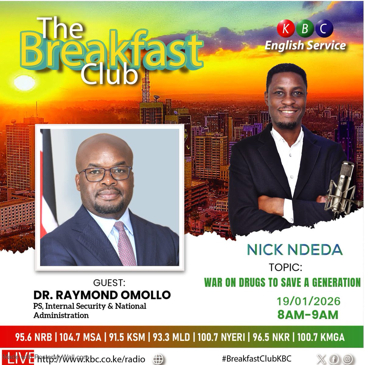 We are looking at a silent epidemic with over 1 million Kenyans between the ages of 15 and 65 addicted to alcohol or using at least one illicit substance.

In the village we are dealing with chang’aa brews while in urban areas we’re talking about toxic concoctions disguised as