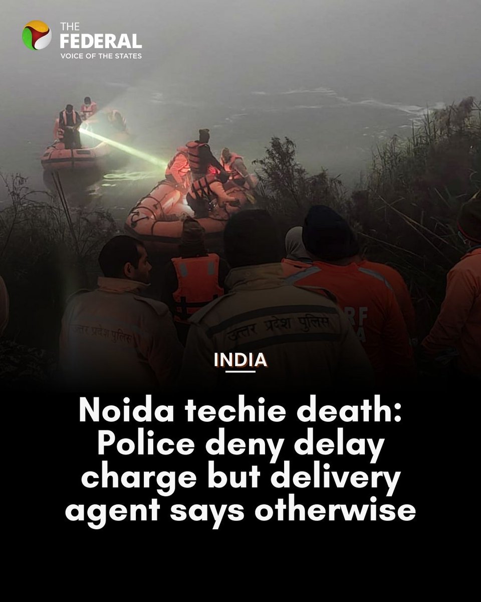 TheFederal_News's tweet image. The delivery agent said he was at the accident site and alleged that rescue personnel were initially reluctant to enter the water because of the cold, poor visibility and the presence of iron rods at the construction site.

Read more: thefederal.com/category/state…

#Noida #Negligence