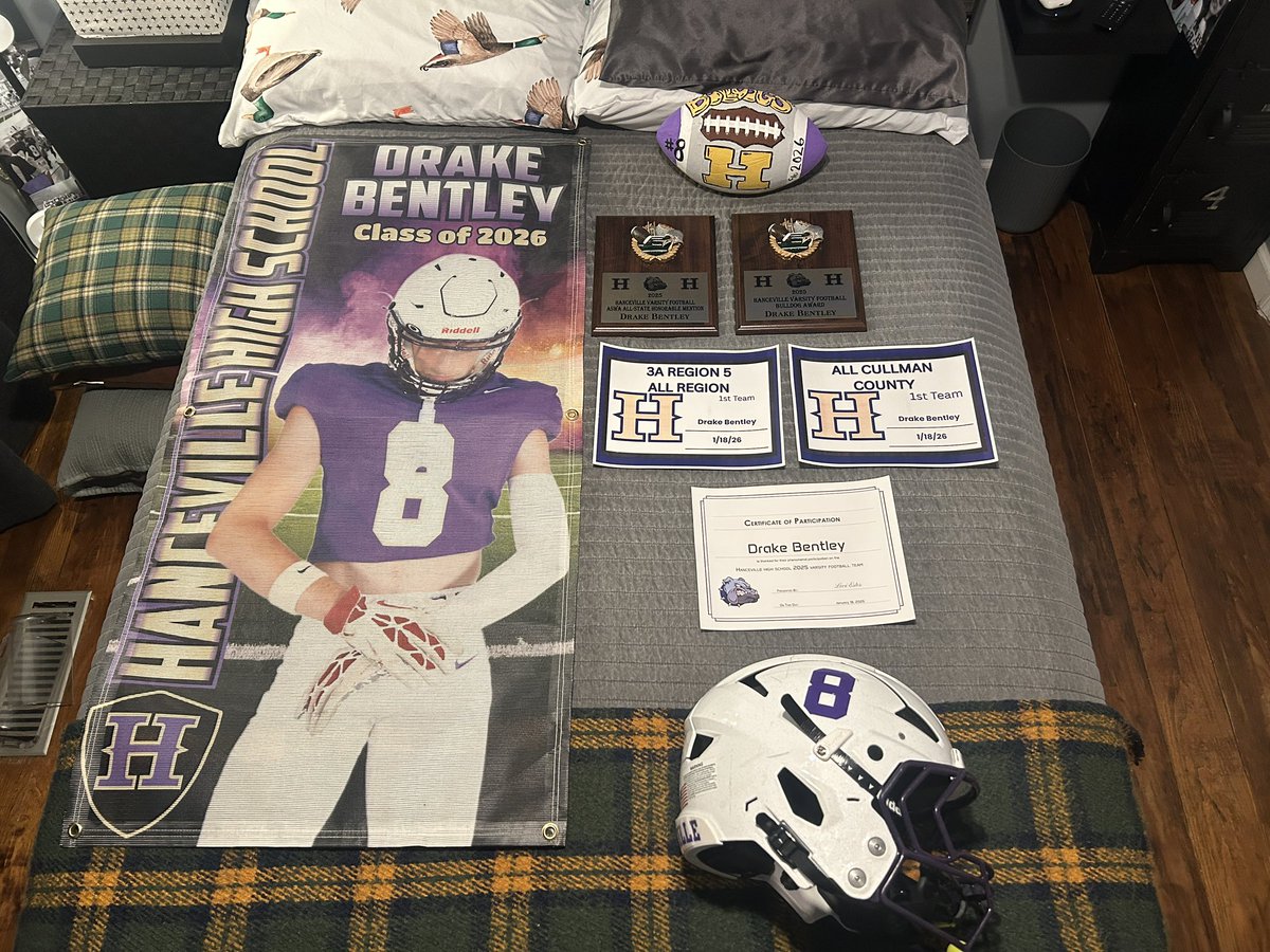 Senior football banquet tonight went very well! Can’t believe it’s over. Thank you bulldog family for everything! 8 out 
<a href="/Coach_Springer1/">Chris Springer</a> 
<a href="/HHSBulldogsFB/">Hanceville High School Football</a> 
<a href="/HallTechSports1/">Hall-Tech Sports</a> 
<a href="/TDAlabamaMag/">Touchdown Alabama</a> 
<a href="/PrepRedzoneAL/">Prep Redzone Alabama</a> 
<a href="/Alabama_Varsity/">AL Prep Varsity</a> 
<a href="/Kwray54/">Coach Kenny Ray</a> 
<a href="/CoachBertB/">Bert Biffani</a> 
<a href="/coachdeetmccc/">Darryl Whitehead</a>
