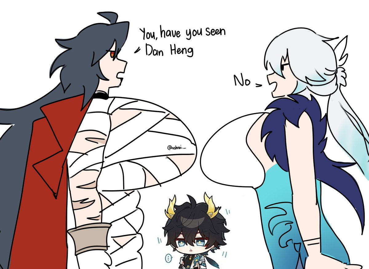 4shr3i's tweet image. I want their first interaction to be like this #Blade #Yaoguang