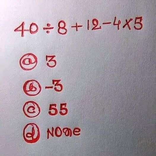ItsMaryamAi's tweet photo. Answer without calculator.. https://t.co/uPOUUdSNS6