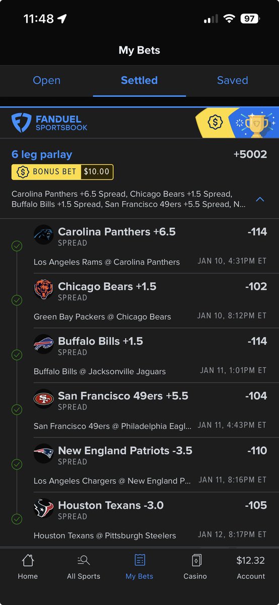 stud_unique's tweet photo. @DeadPresPicks @RBsSportsPlays @Playbook So far my NFL predictions has been perfect this Playoffs Season! https://t.co/It0vliPTVd