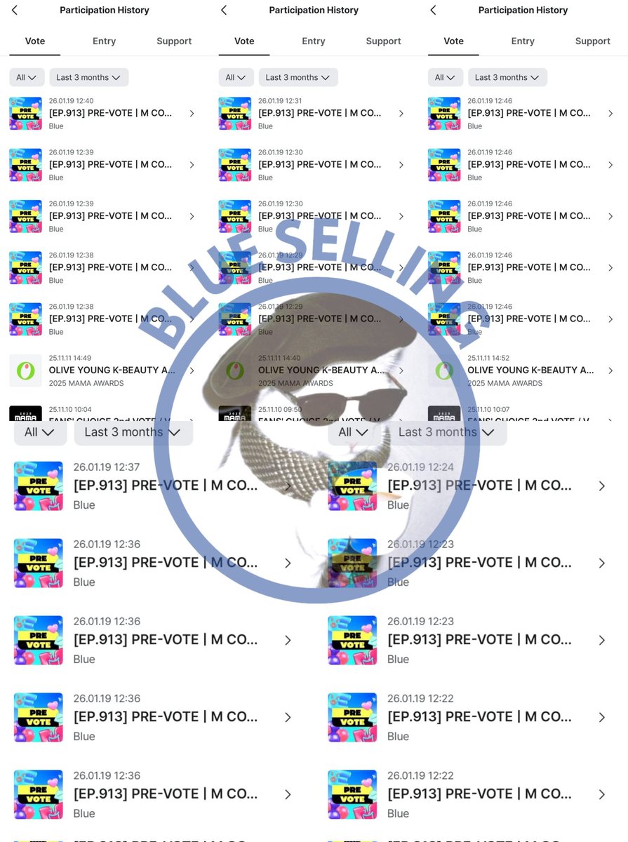 BLUE VOTE tweet media