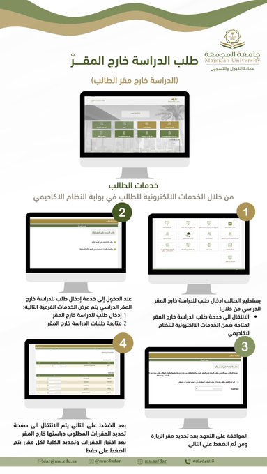 عمادة القبول والتسجيل tweet media