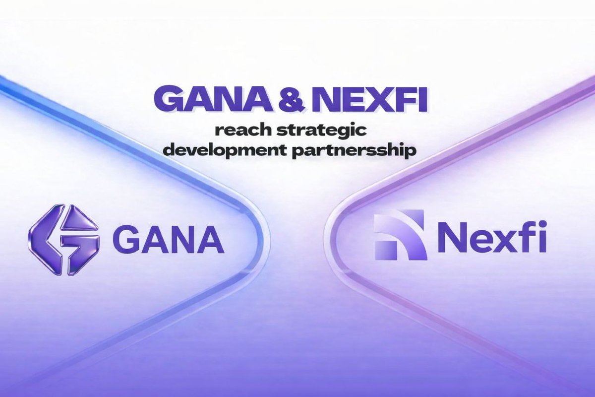 🤝 Partnership Announcement GANA is excited to partner with @Nexfi_Wallet,  a next-generation platform redefining cross-border finance. By combining  blockchain transparency with reliable financial infrastructure, NexFi is  building a world where global ...