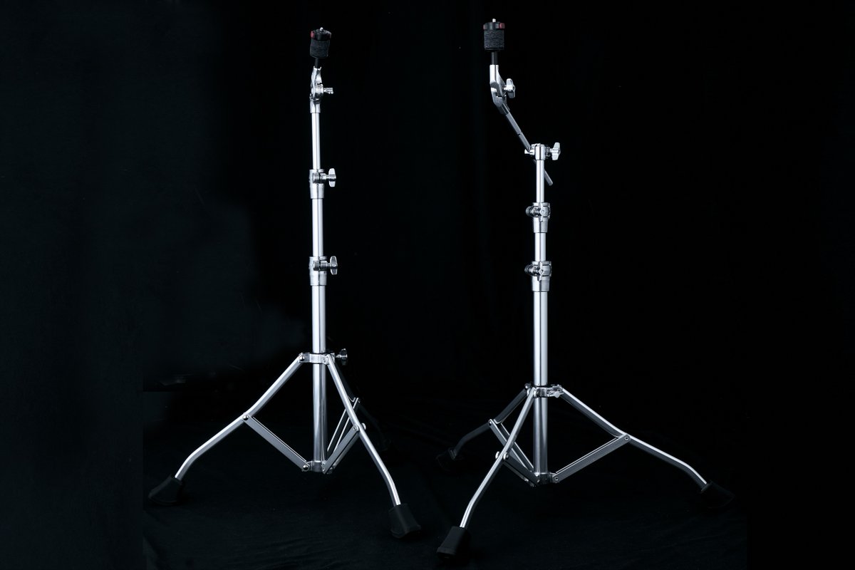 TAMADRUM_Japan's tweet image. 【#Spartan Cymbal Stand】Anti-Walk Rubber Feet
シンバル演奏時に起きるスタンドのウォークを防ぐため、新たに開発したラバーフィート（脚ゴム）。
スタンドの軽さからは想像できない安定感を実現する、TAMAならではの画期的な機構です。
#TAMADrums #TAMA #StrongestNameinDrums
