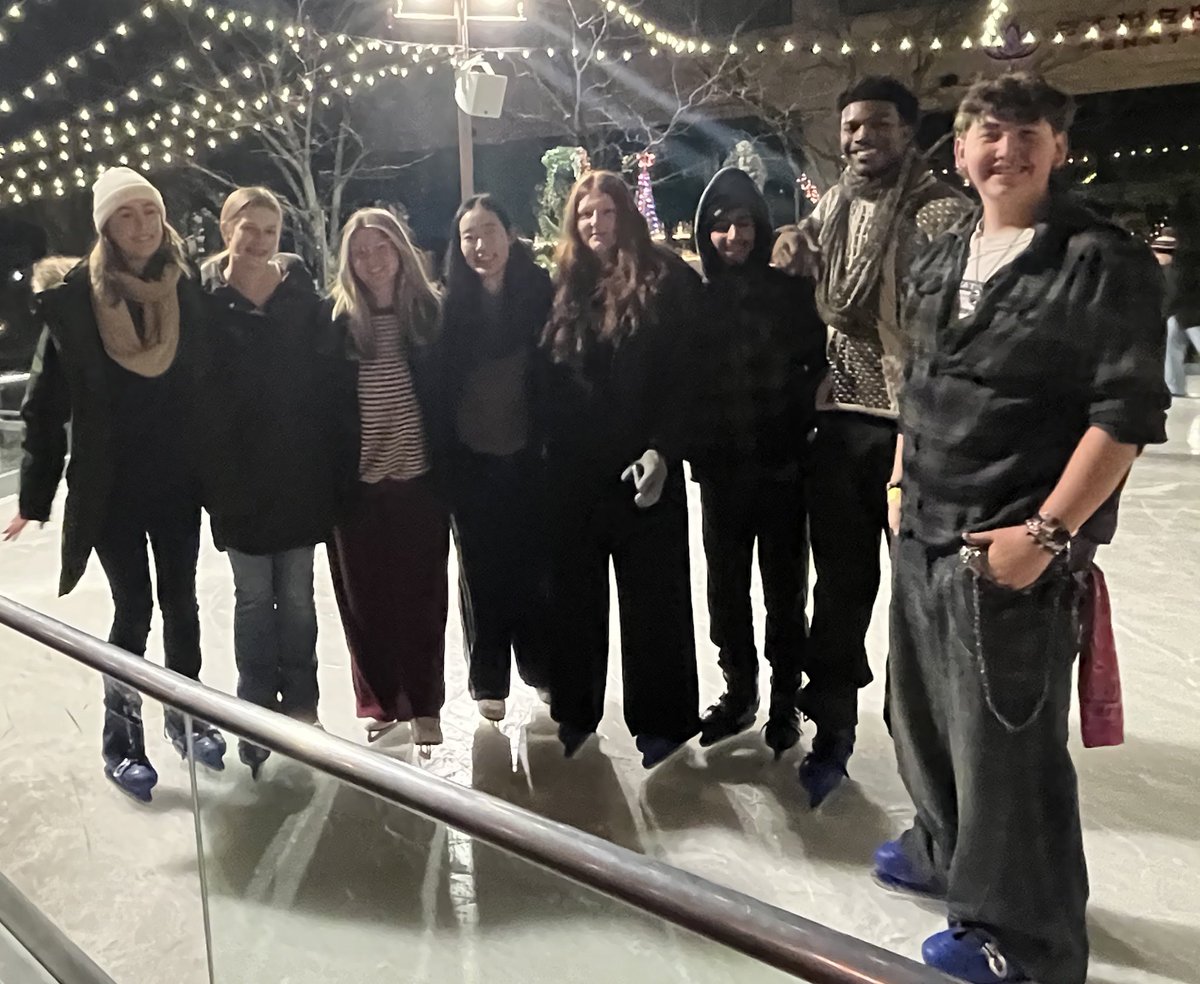 kwhite2222's tweet photo. A few photos from ice skating at the Park Place Ice Rink. Great evening for the @BVNW_Huskies publications staff members. Thanks to everyone who came out and braved the cold! https://t.co/wVQ2NfJ67I