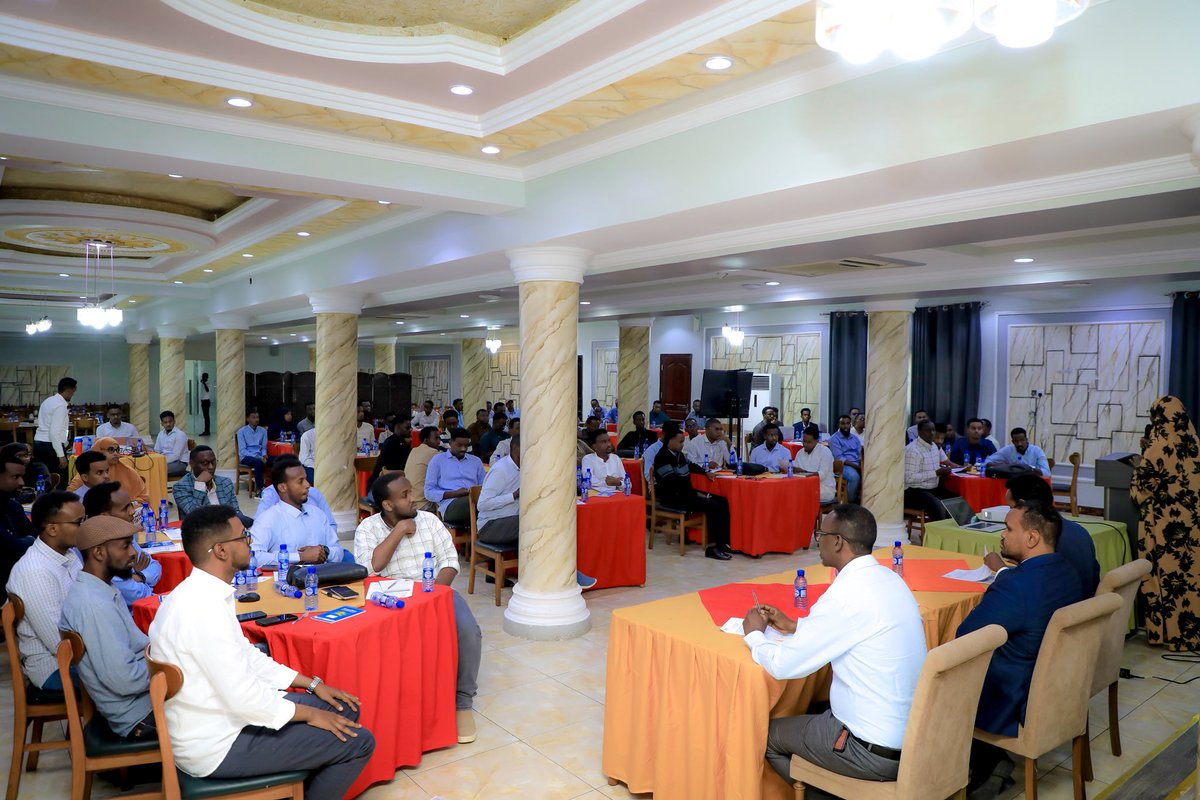 NBS_Somalia's tweet photo. Somalia National Bureau of Statistics launches MICS7 Household Listing Training in Mogadishu, bringing together 100 participants from Federal Government & Federal Member States. The four-day training strengthens technical capacity in household listing, GPS mapping and digital data collection to establish a reliable sampling frame for the survey.

This critical phase ensures generation of accurate, nationwide, high-quality data on the well-being of women and children, supporting evidence-based planning, national policy formulation, the National Transformation Plan and monitoring progress towards Sustainable Development Goals. @AbdisalamHumbul @abdirahm_omar