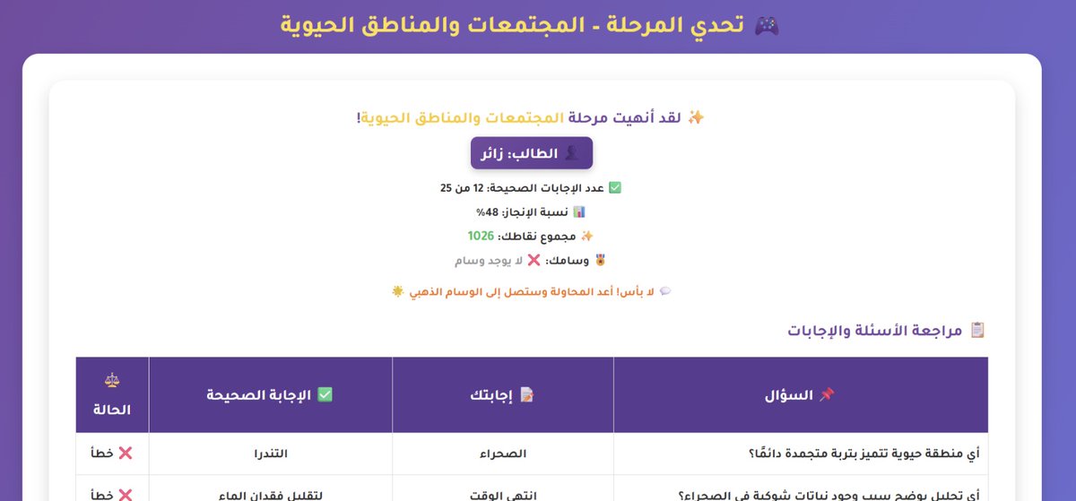تم اضافة مادة علم البيئة الى مواد المرحلة الثانوية  في #منصة_العب_وتعلم 

مراحل علم البيئة 👇

e-t3lm.com/high_ecology_l…