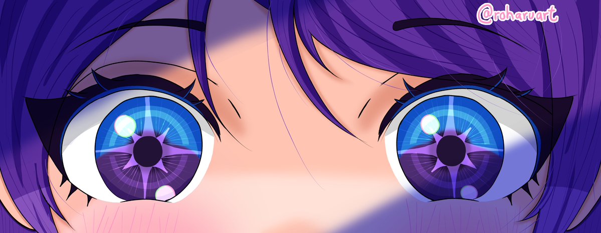 roharuart's tweet image. CONGRATULATIONS! @KristieMartin3  Here’s your eyes banner for your stunning OC. I really hope you love how it turned out!
Thanks everyone for participate. I'll keep practicing. Stay tuned bc I'll open comms of this very soon ✨
(DM me so I can send you the full-quality image!)