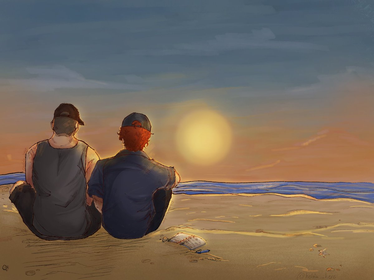 helola_here's tweet image. "Uma bela vista com uma ótima companhia, foi tudo um sonho afinal "
Se o final deles tivesse sido diferente 
#equinociorpg #segastian