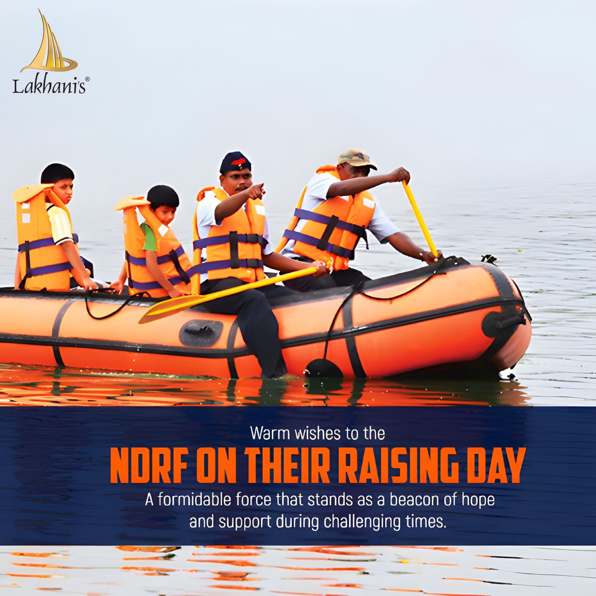 LakhaniBuilder's tweet image. Saluting the brave NDRF heroes 🚨
Strength. Service. Sacrifice. 🇮🇳
#NDRFRaisingDay #SaluteToHeroes #LakhanisGroup