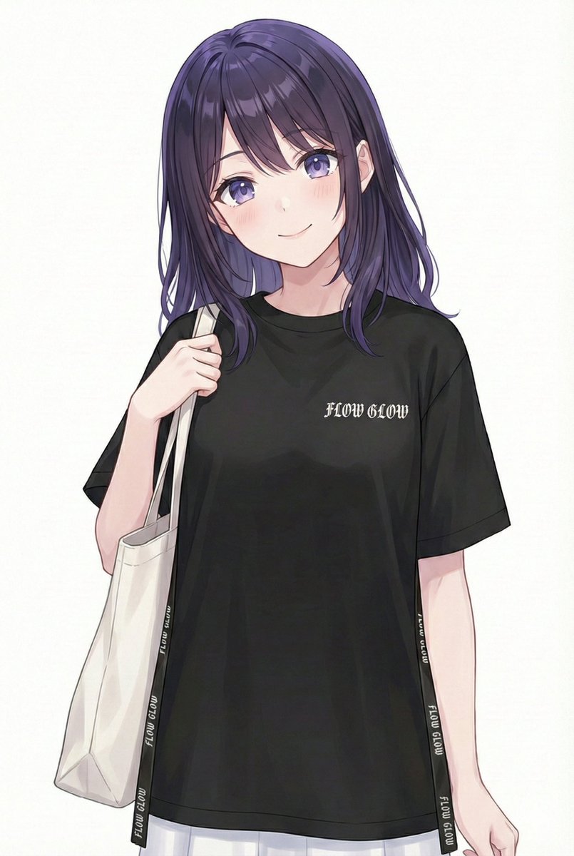 早速ビッグTシャツゆきさん描いてみした❄
 #昼ホロ