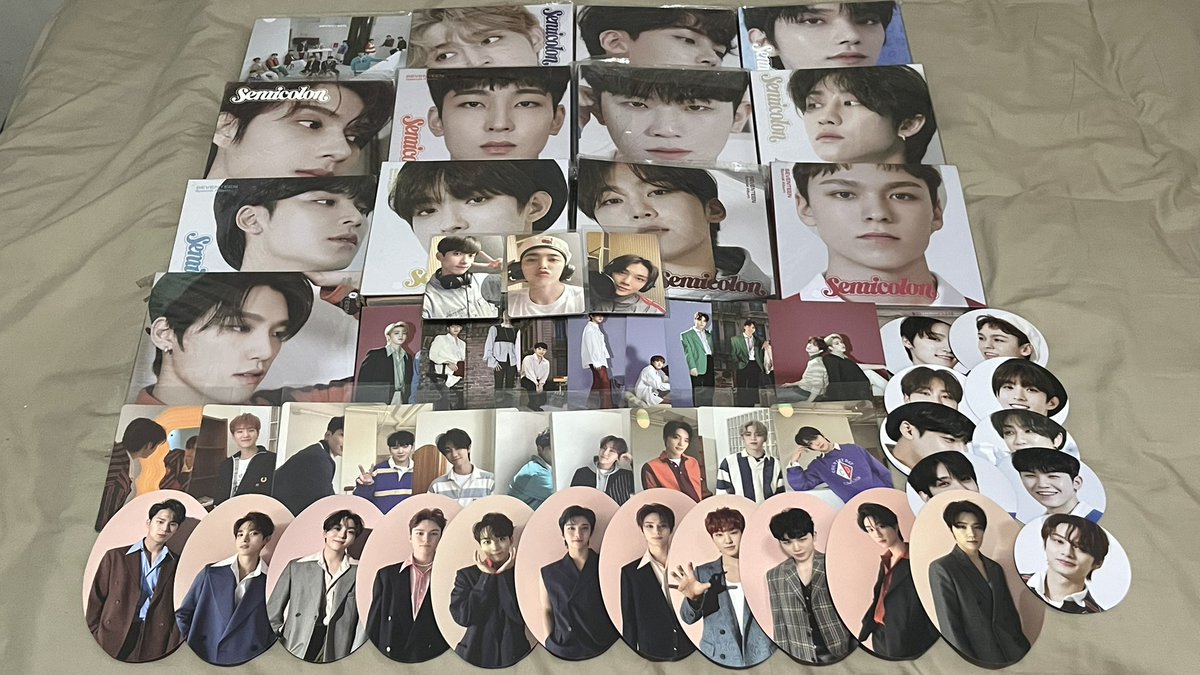 SVTL0VECLUB's tweet photo. interest check!

┇semicolon set
↳ no hoshi digipack, weaving kit, and outbox
↳ almost complete inclusion, only photocards included is scoups, joshua, and dk
↳ rfs : badly need funds :( no lowballing please ♡

┇wts lfb ph seventeen svt ot13 album pc inclusion https://t.co/GIsc00K7qy