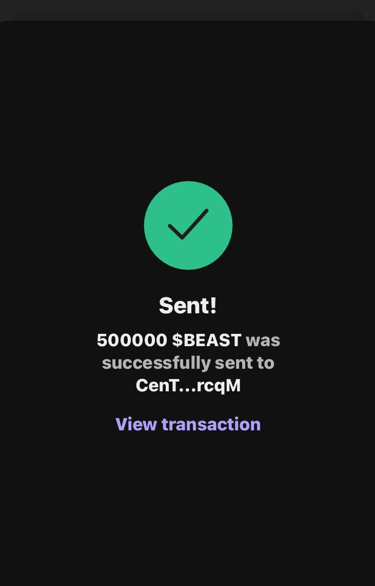BeastNsol's tweet image. Drop your Solana $SOL address below &amp;amp; RT 👇

Every wallet gets 100,000,000 $BEAST

Must follow @BeastNsol 

Check your Wallet in 2 h ! ⏰

#Solana #SolanaAirdrop