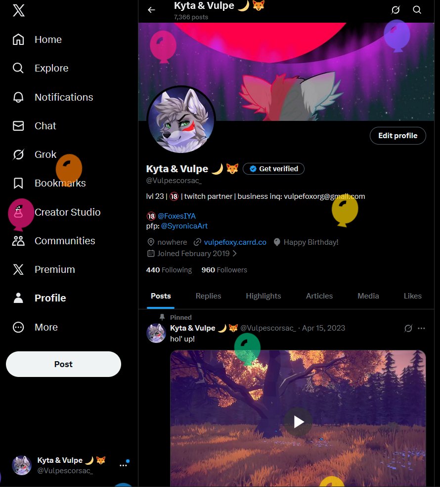 Kyta & Vulpe 🌙 🦊 tweet media