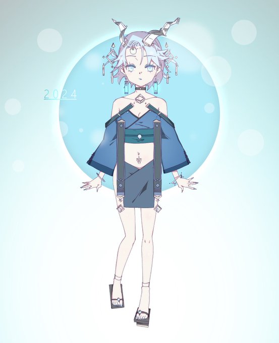 #魅力のある青を見せてください見た人全員強制