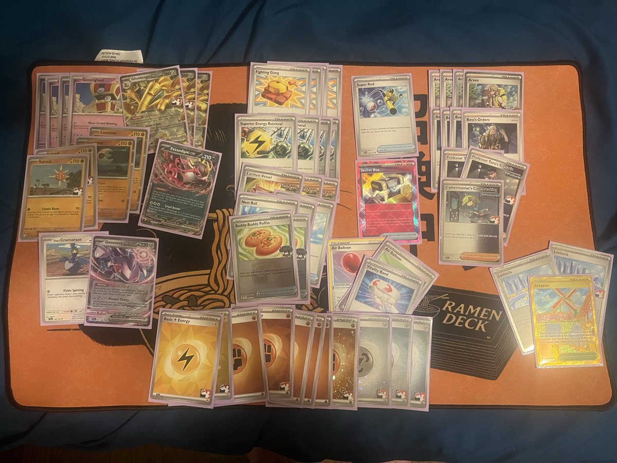 EthanDa47396087's tweet photo. First regional, first day 2. Deck felt good, could’ve made better plays and drew better. Hype for next reg. Shoutout to @VoltSwitchTCG and @subwhich for list and advice throughout the tourney https://t.co/88QRJrDSHv