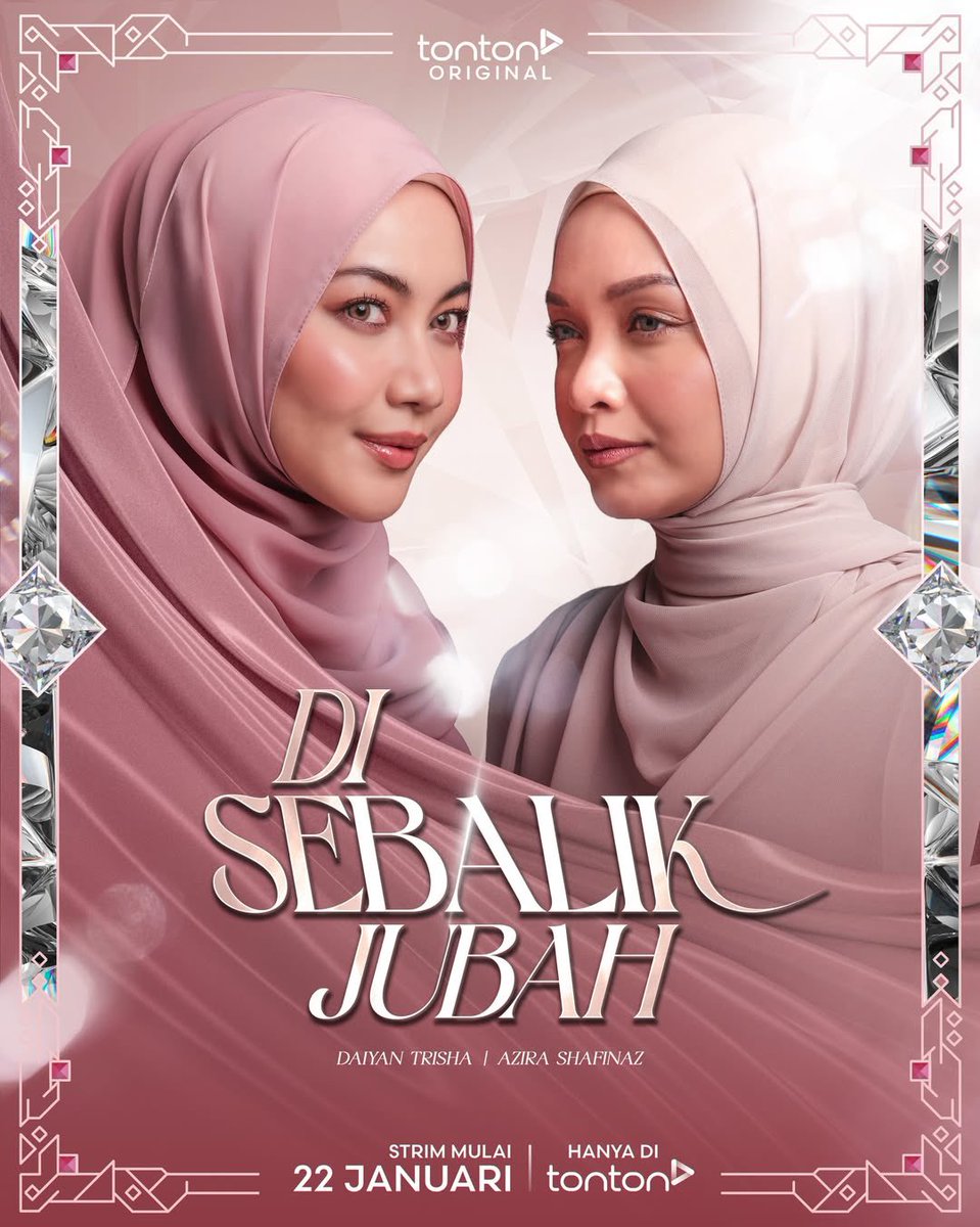 daiyanation's tweet photo. daiyan trisha returns to the screen!
don’t forget to watch Di Sebalik Jubah

starting 22 january
every monday &amp; thursday
exclusively on @tontonmy https://t.co/mB7pDbavxT