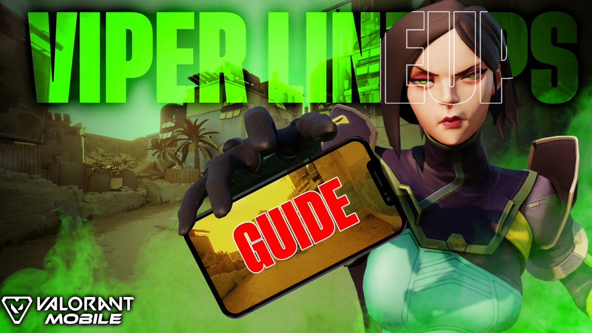 CyborgFPSyt's tweet photo. My first ever Lineup Guide Video Is Out!!!
#ValorantMobile 
https://t.co/qMxzvnAaOa https://t.co/01re6Va3pD