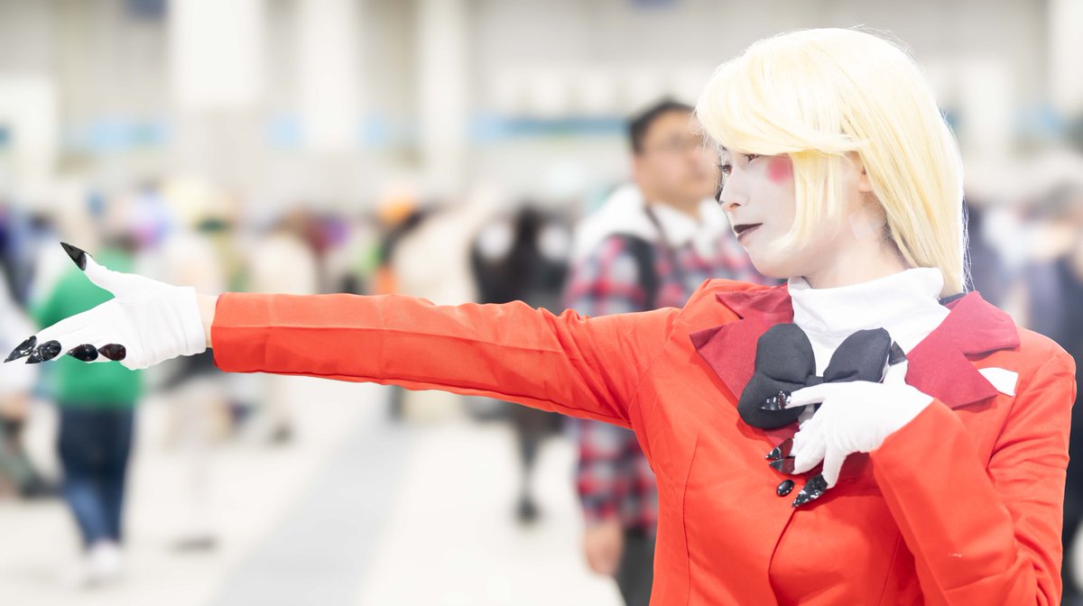 「私の歌で地獄を」

📸：<a href="/Smilemakertaka7/">スマイルメーカー😆 たかたか✨</a> 

#HazbinHotelcosply 
 #ハズビンホテルコスプレ