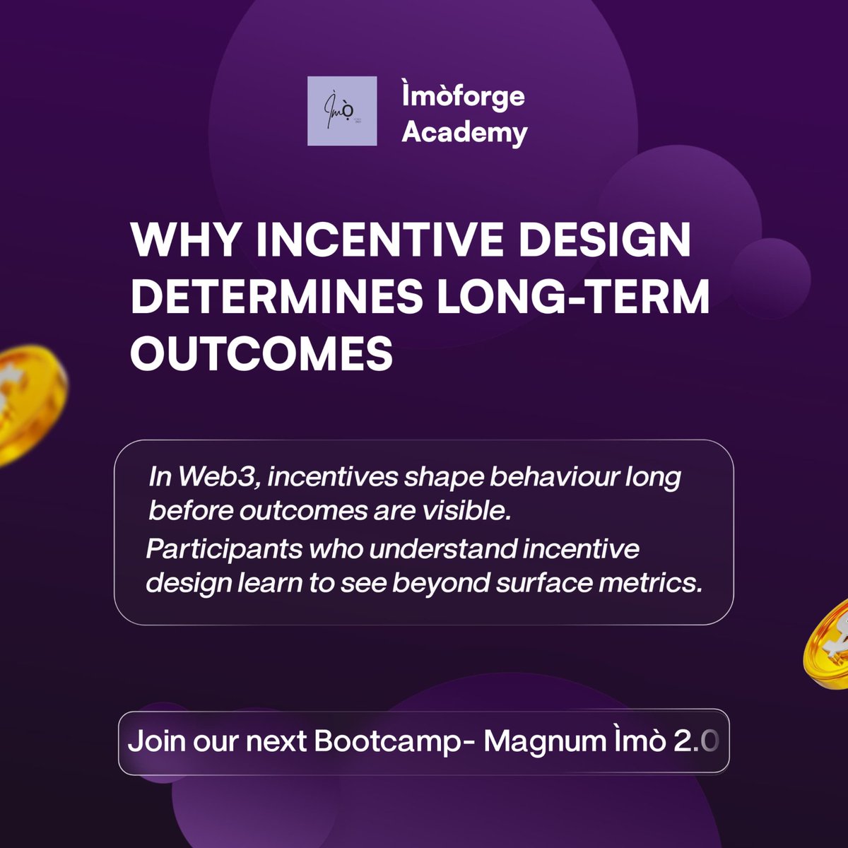 Topic: Why Incentive Design Determines Long-Term Outcomes

In Web3, incentives shape behavior long before outcomes are visible.

Early growth often hides structural weaknesses. Rewards attract participation, but they also reveal what a system truly values. Over time, these