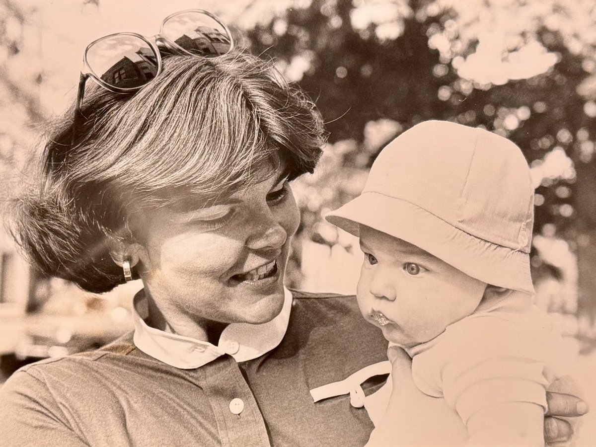 BillHughesDC's tweet photo. Happy birthday mom.  No we won’t stop celebrating it.  @AnnCompton https://t.co/oORY998zAv