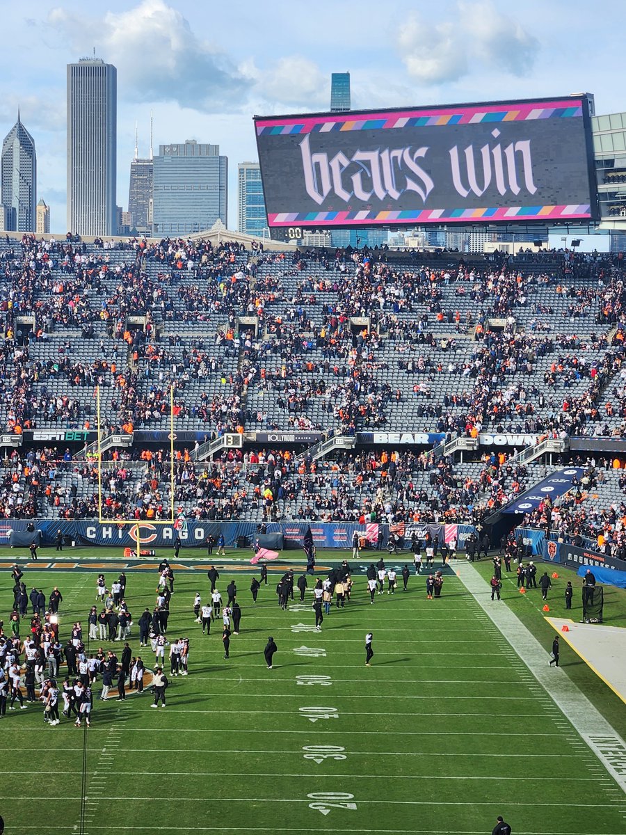 BrendanSugrue's tweet photo. "Part of the journey is the end."

What a journey for these Bears, though. From the flashes in training camp to a glimpse into the Ben Johnson era in the preseason. The slow build up after the 0-2 start with clutch October wins, Ben's first locker room speech, and Caleb's transformation into the Iceman.

Multiple unbelievable plays that we'll never forget, and the growing belief in a team whose confidence grew every week. It led to meaningful football in December for the first time in years, which ended up in a division title and a playoff win over Green Bay.

Expectations have been raised and this team will probably look much different going forward. Nothing is guaranteed, but with Ben and Caleb at the helm, the Bears will always have a shot. But the 2025 team will be one we look back fondly on.