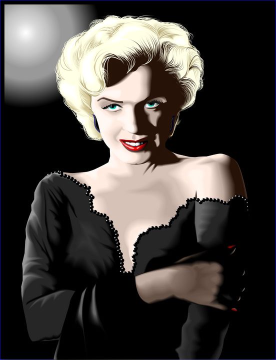 DmitchellArts's tweet photo. Art of the Day! "Norma Jean". Buy at: https://t.co/NfGMUSNCHN https://t.co/DVOkK7iElR