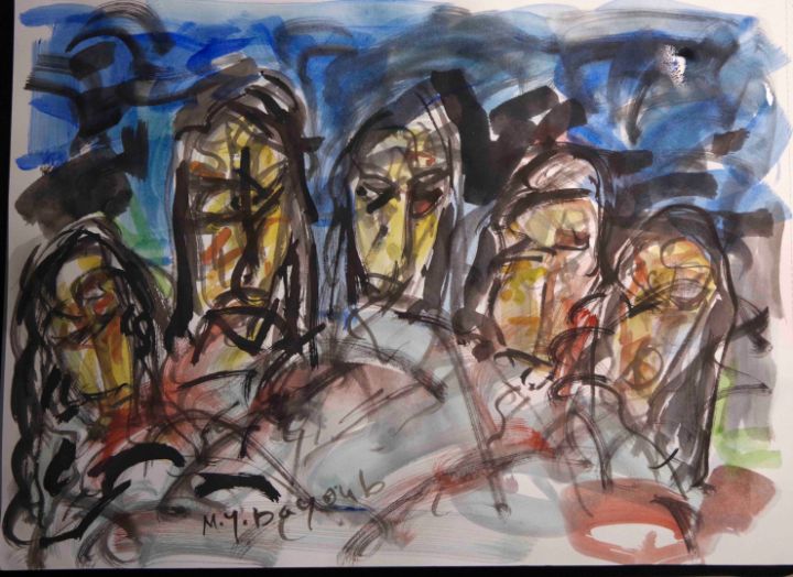 mydayoub's tweet photo. Art of the Day! "women 1". Buy at: https://t.co/EYSTGWRfJE https://t.co/5PeTEWA7lC