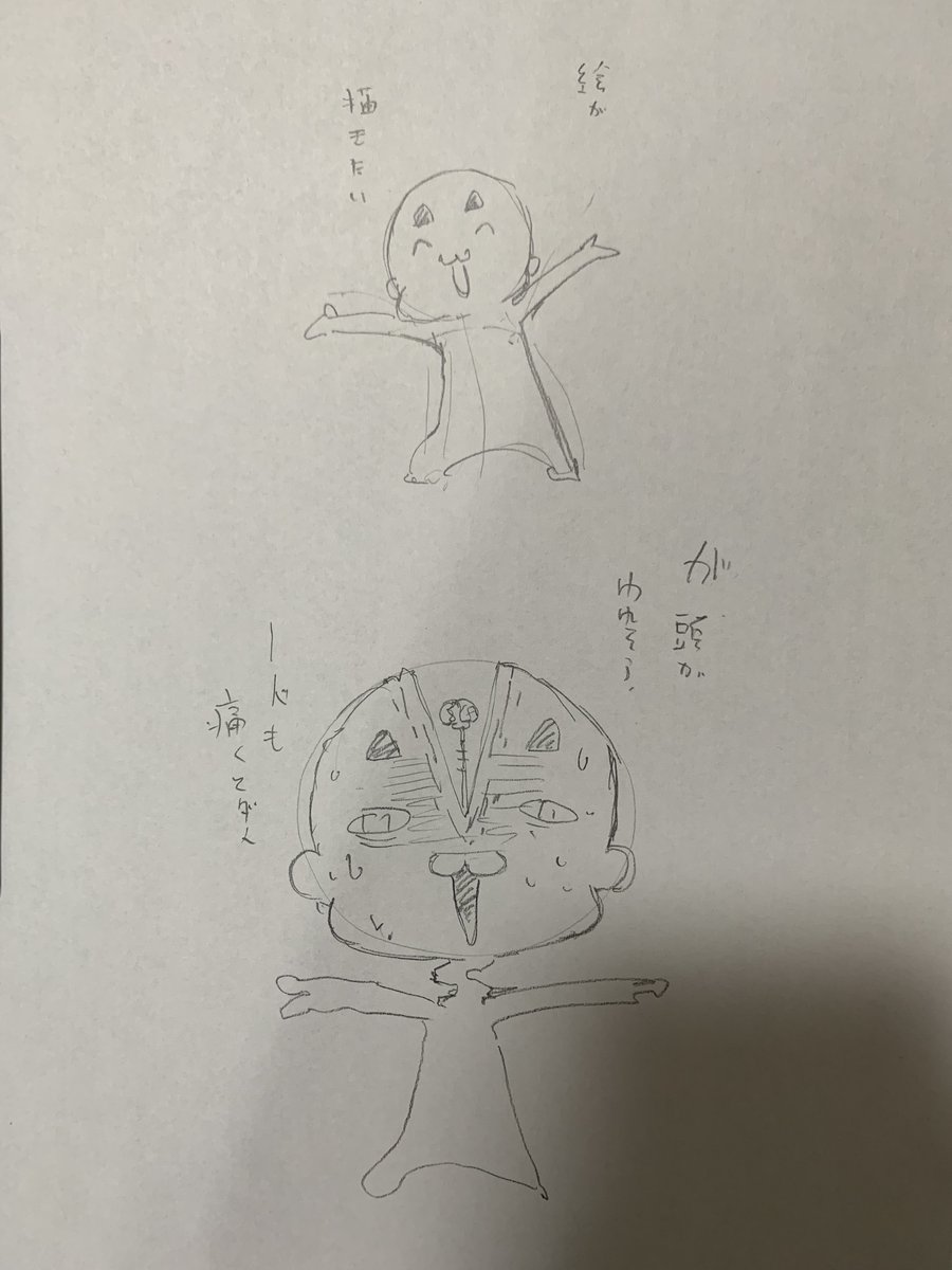 絵日記です。
食欲しかない。 
