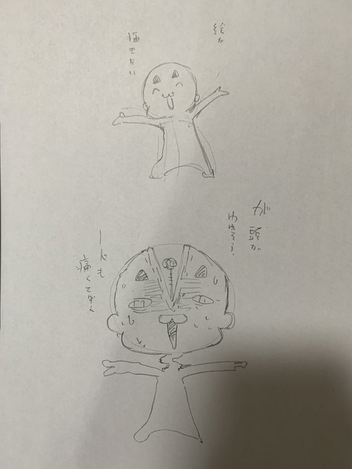 絵日記です。
食欲しかない。 