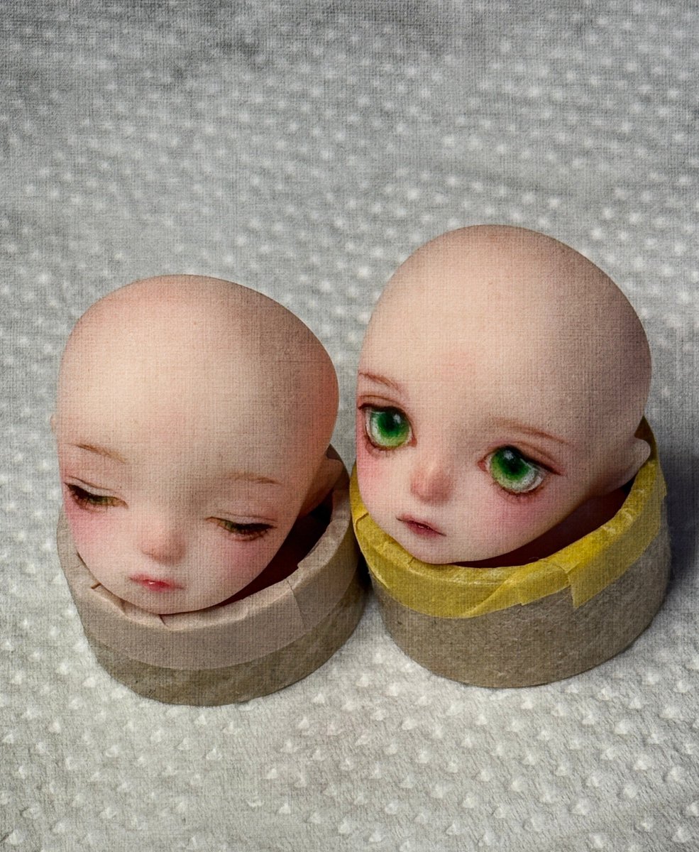 lashoriyeash's tweet image. larimar(@larimarworks)さまのミミルちゃん。
久しぶりのアイペイントです。
lapis(@dollb_lapis)さまにお納めしますね。
どうぞよろしくお願いいたします💖

#花かごの小部屋
#larimarヘッド
#あいらぴ